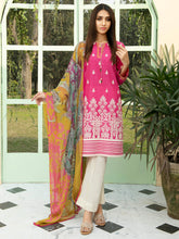 Load image into Gallery viewer, 2-Pc Embroidered Lawn Suit/KHAS
